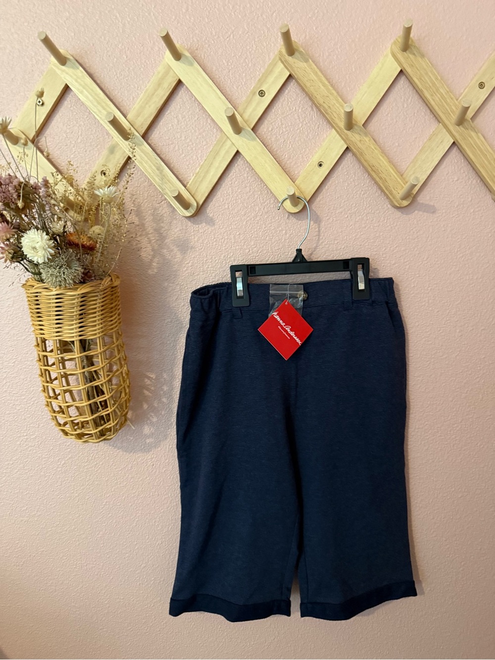 NWT Boys Hanna Andersson Navy Blue Casual Pull-On Pants